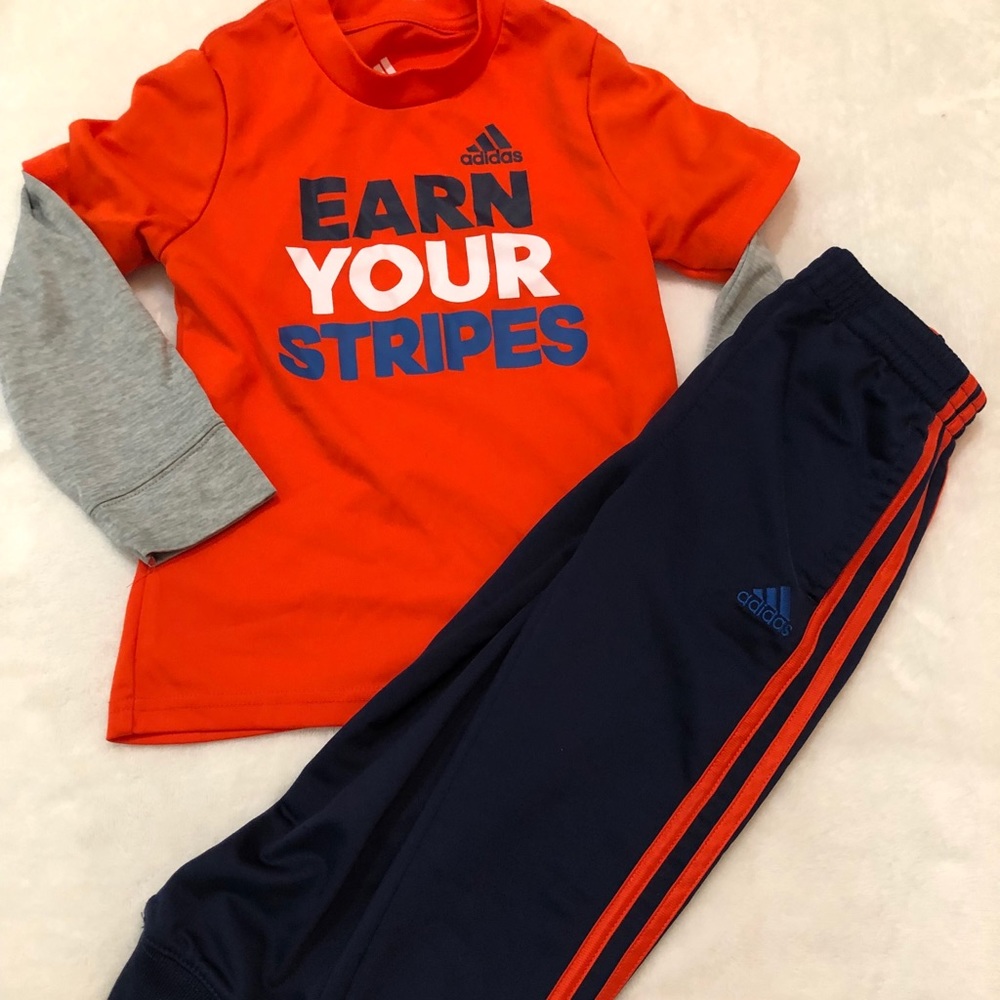 Boys adidas outfit 4T